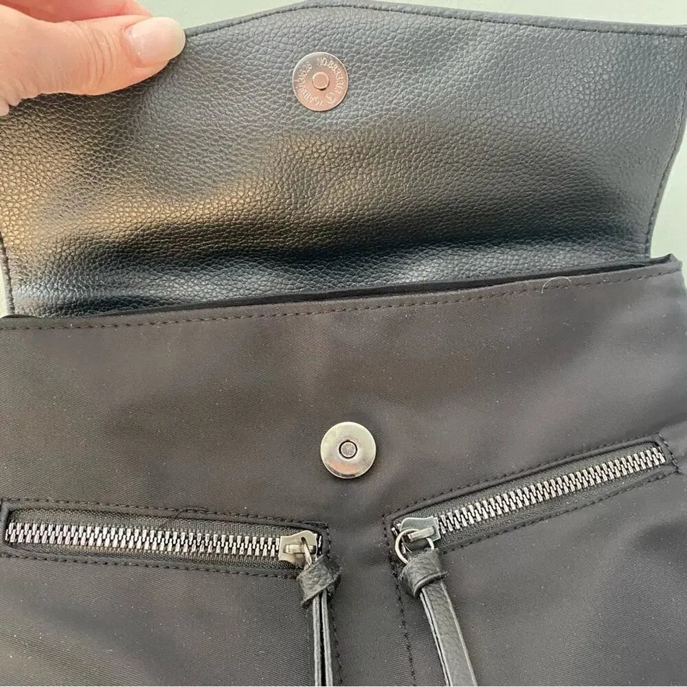 Botkier Faux Leather Logo Strap Mini Backpack